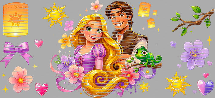 16oz Disney style-D-3133